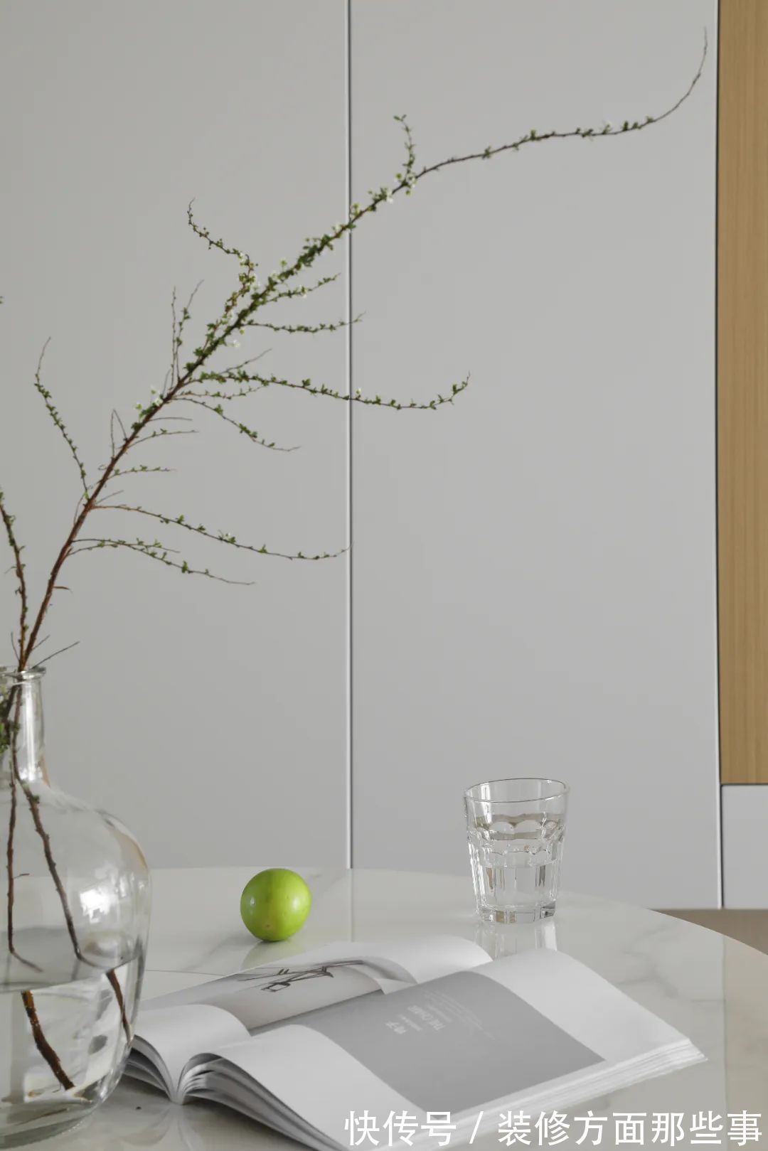 新房|120㎡现代简约风格新房装修,嵌入式电视柜包容性极佳!