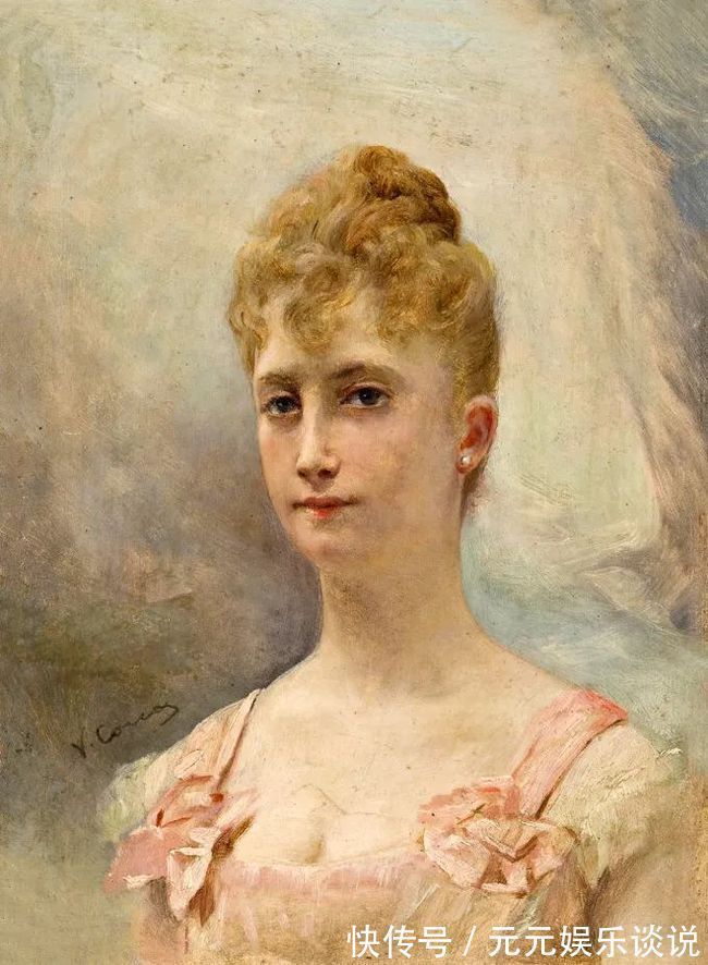 德国$德国画家康拉德笔下 细腻的年轻漂亮女子,真心的美!