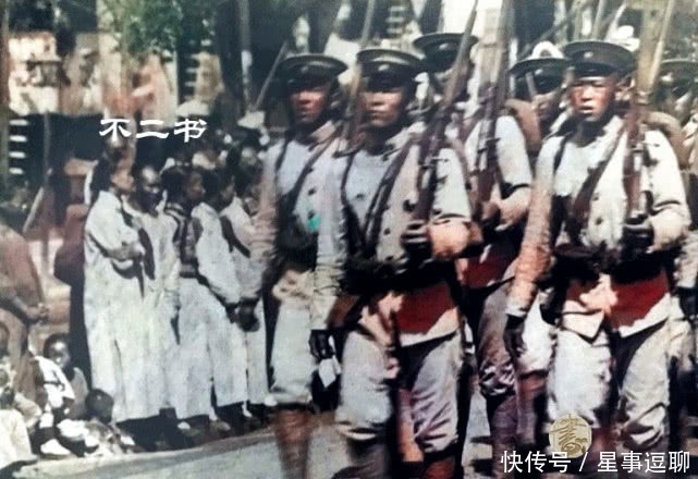 清军|上色老照片:直击镜头中真实的清军部队,和想象中相比有很大不同