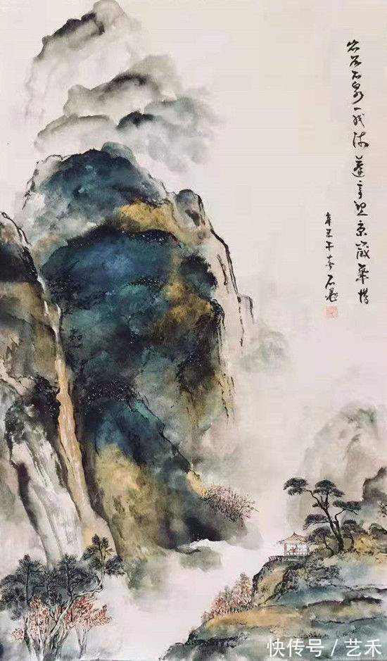 饱游饫|石云平老师——浓墨重彩 厚积薄发作品欣赏