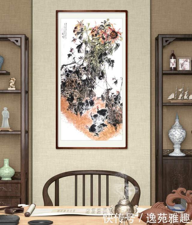 「画作欣赏」忘记烦恼,活出快乐,画家秦英豪作品欣赏