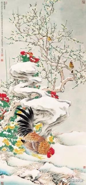 花鸟|刘伯农的花鸟山水，清淡隽秀