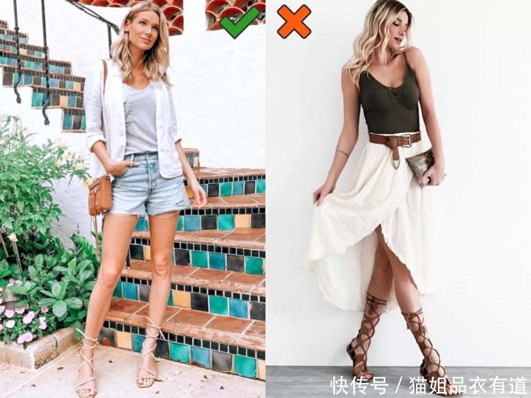 罗马|小个子女生，不管穿裙还是穿裤，别配这3双鞋，一穿准矮