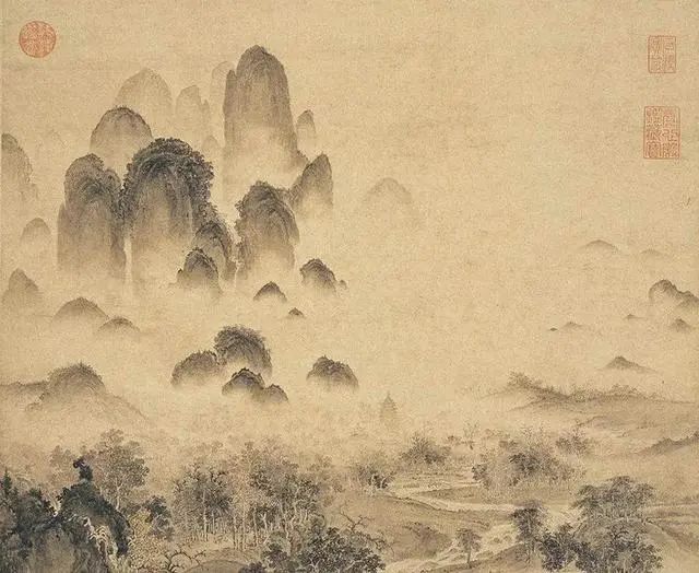 江山秋色图|神游于山水林泉之间——当宋朝遇上山水画
