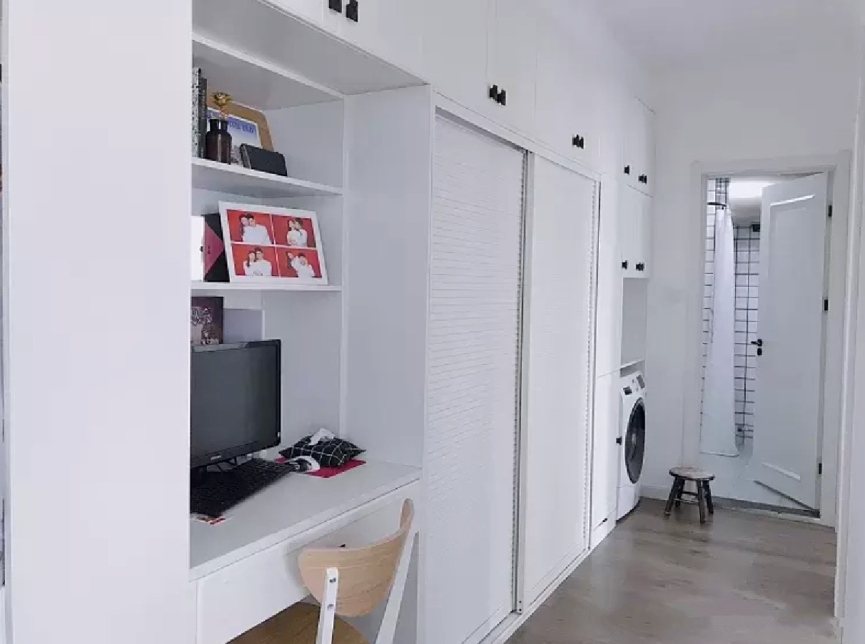 多功能|过道设计有讲究,教你装出多功能过道区,空间翻倍,美观大气