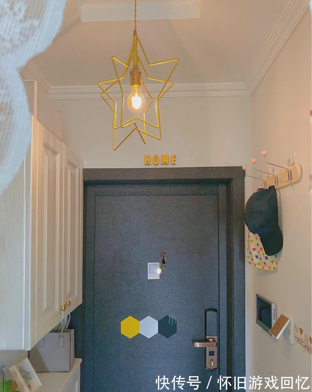 玄关|10万打造的80平米小家,全屋不吊顶,不做背景墙,简单又温暖