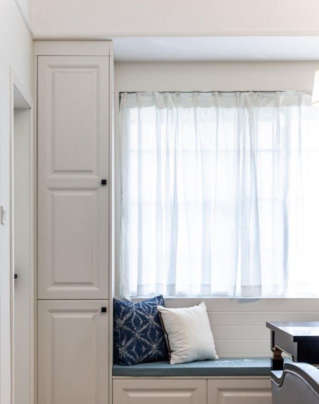 收纳|她家73㎡的房子,客餐厅装修得真心漂亮,最满意全屋定制的柜子