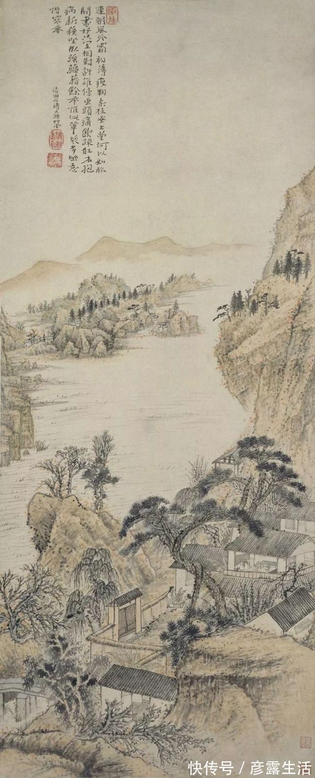 苦瓜和尚$苦瓜和尚的 “一画论”,开启了中国绘画美学新生面