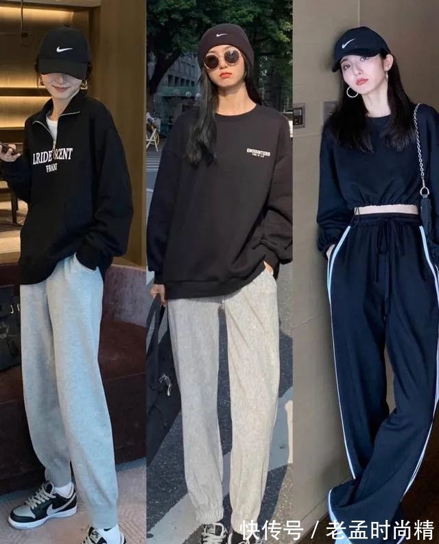 毛衣|秋天的灵魂装:小姐姐用卫衣和皮夹克,诠释什么是时尚的潮流风!