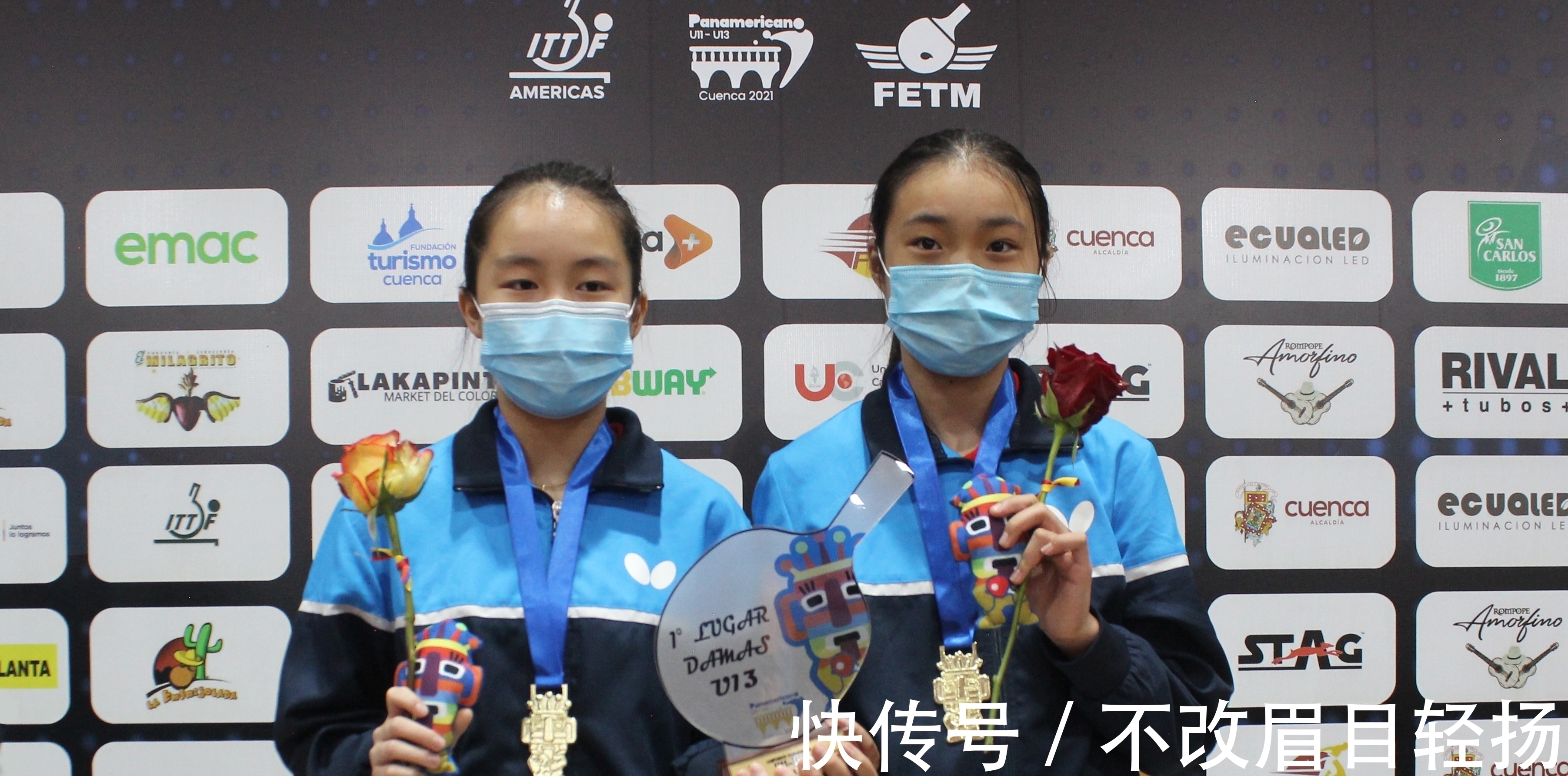 泛美锦标赛|国际乒联报道,美国乒乓队夺泛美锦标赛女团冠军,一看面孔,笑了