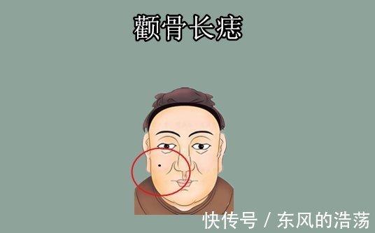 相学|“万里挑一的5颗痣”，男人升官，女人升福，十人九福，皇帝命！