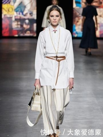 扎染|迪奥2021春夏系列的第二波，印花和扎染，让服装浪漫，更有趣味