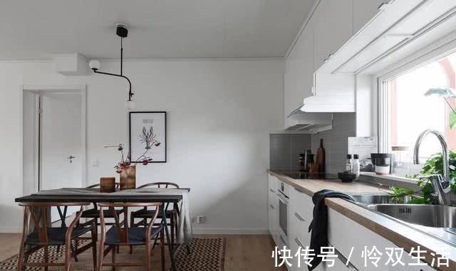 滚筒洗衣机|晒晒72平小户型,老婆坚持打掉厨房,换来29㎡的客餐厅,太值了