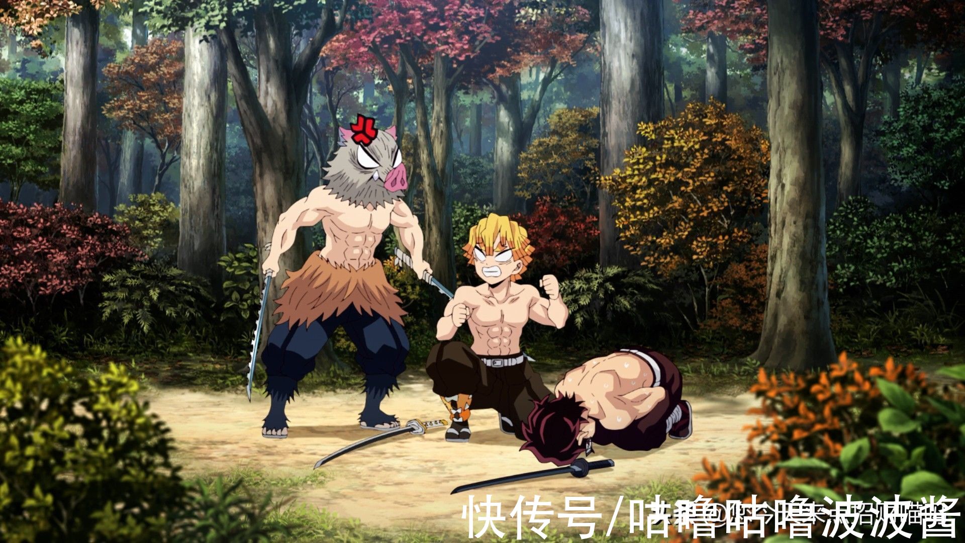 天元|鬼灭之刃游郭篇第5话剧情整改,终于发现了飞碟社财富密码的套路