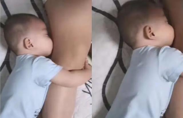 宝宝|宝宝睡觉时喜欢“抱大腿”,宝妈累到腿抽筋,是娃有了坏习惯吗?