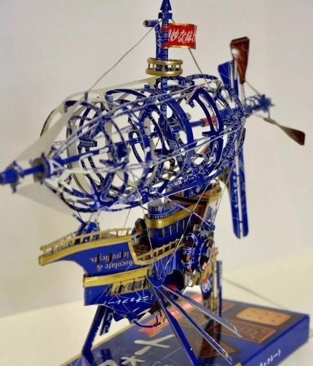 垃圾|大神将垃圾制成精美手办,“变废为宝”的手法太神奇,我看懵了!