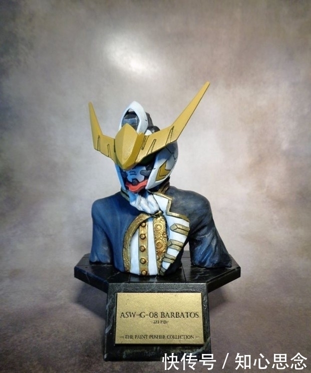 模玩控|模玩控:高达拟人胸像改造,巴巴托斯、命运、独角兽哪款是你的最爱?