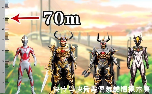 奥特曼|奥特曼银格2反派身高图,贝利亚高55米,最新boss超过托雷基亚