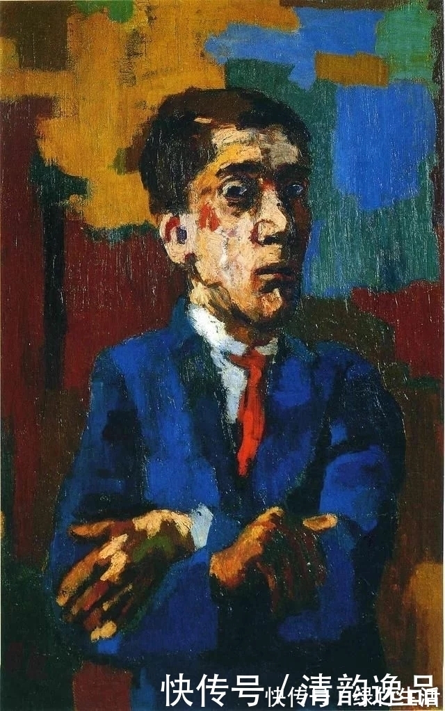 分离派|奥地利表现主义画家，奥斯卡·科柯施卡，油画作品欣赏