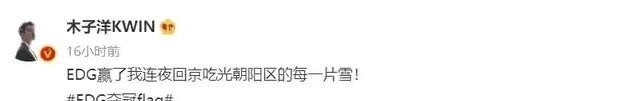 EDG奪冠!粉絲上街luo奔跳舞,大聲喧嘩尖叫,明星帶頭亂立flag