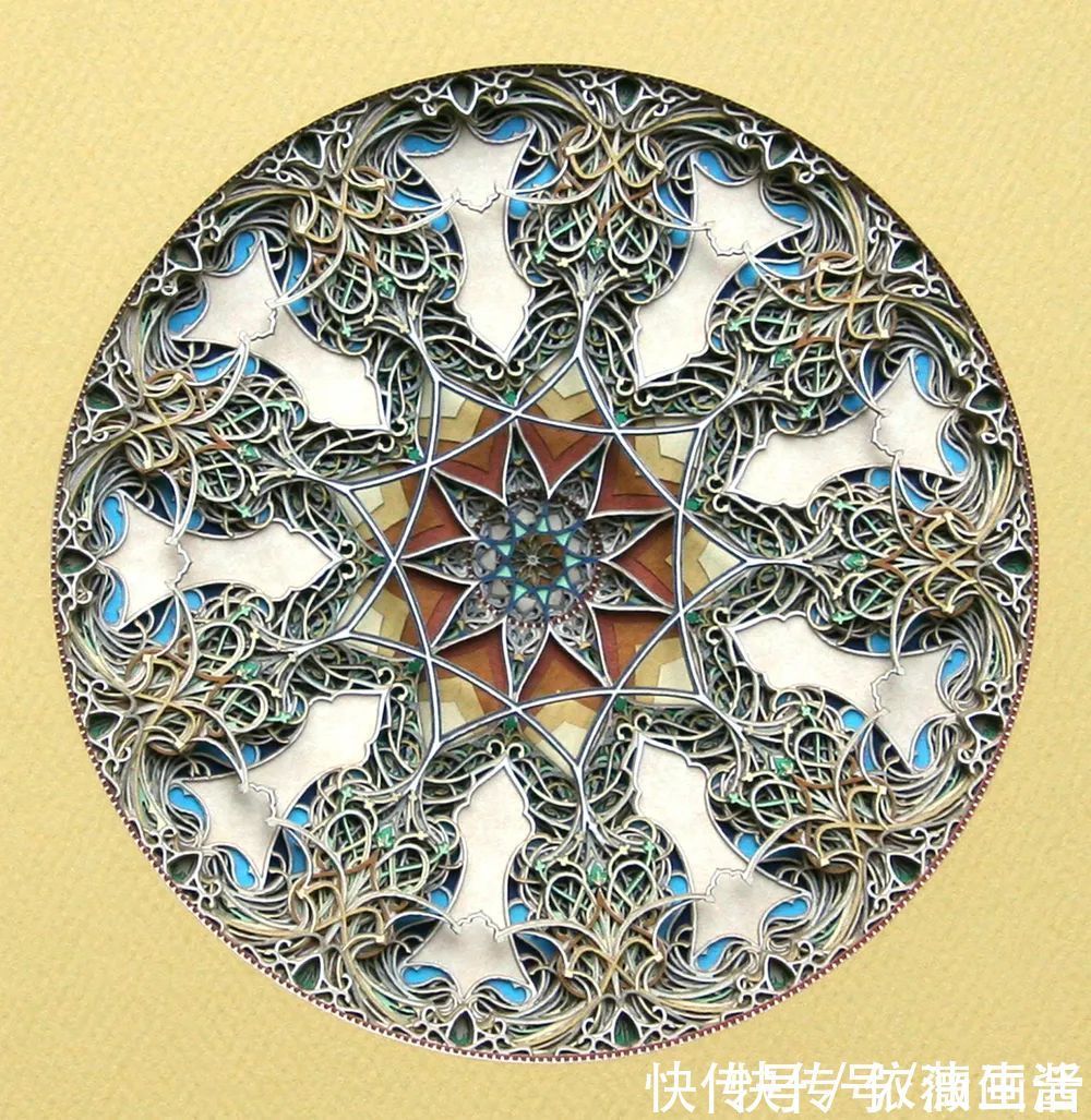 草图|他用时6个月,耗费200张纸,就为制作一个纸雕作品