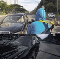 |搞笑GIF:结婚十五年没洗过 是时候该洗洗床单了