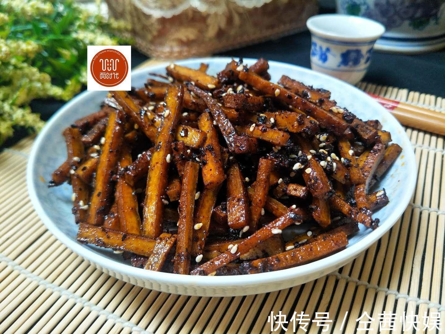 豆腐干新做法,麻、辣、鲜、香,很棒的下酒下饭菜,配方一看就懂