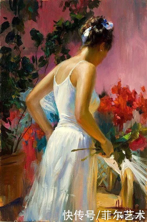 弗拉基米尔&俄罗斯画家弗拉基米尔人体油画里的美女,美得让人难忘