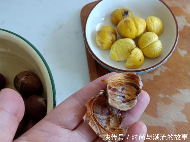 板栗|板栗怎么去壳新学1个好办法,2秒剥一颗,又快又好又完整