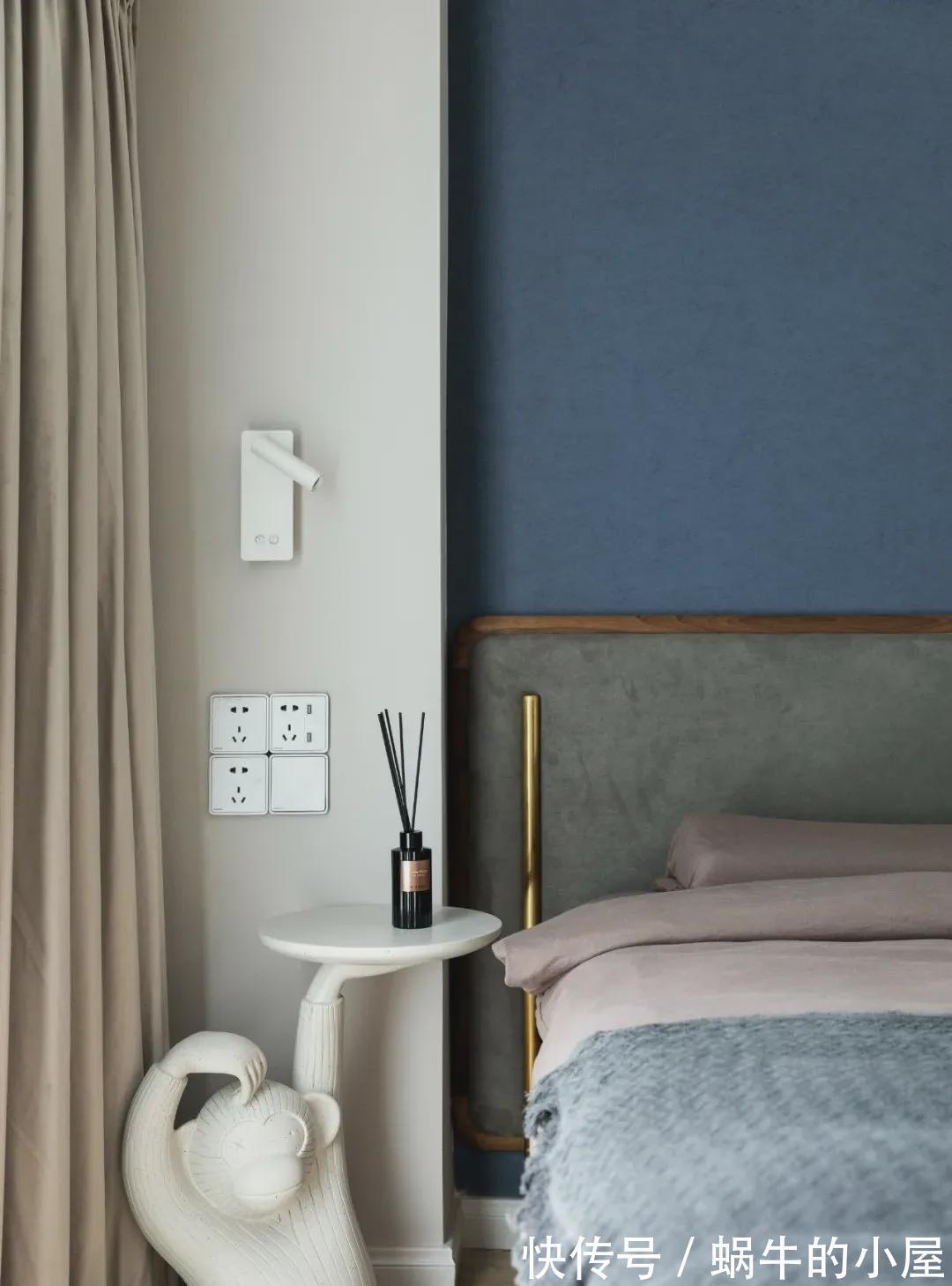 两居|87㎡舒适养心的北欧风两居,一抹复古墨绿色,好看到受不了~