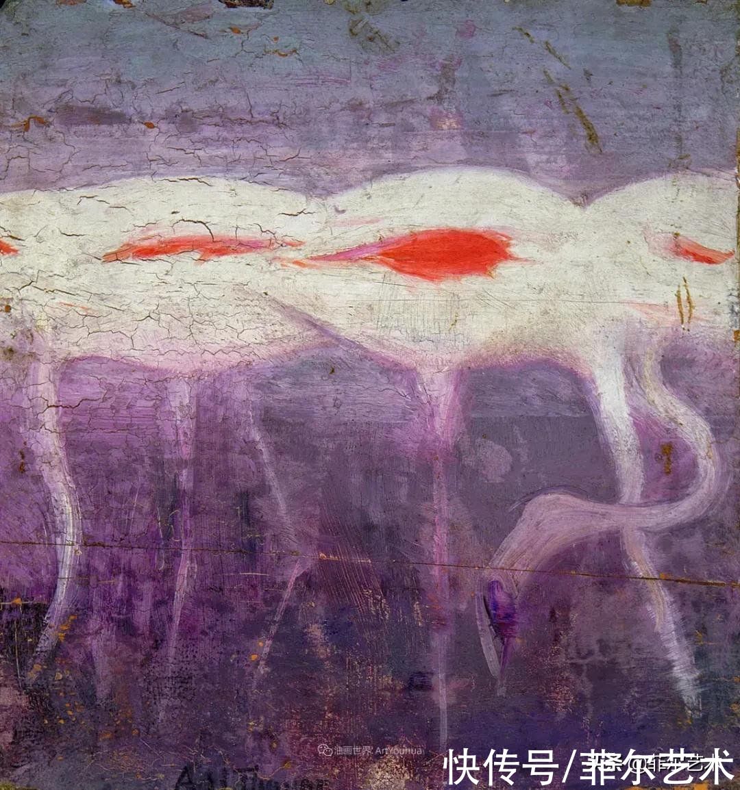 人物|空灵的天使，精美绝伦~雅培·翰德逊·泰勒女性人物油画作品欣赏