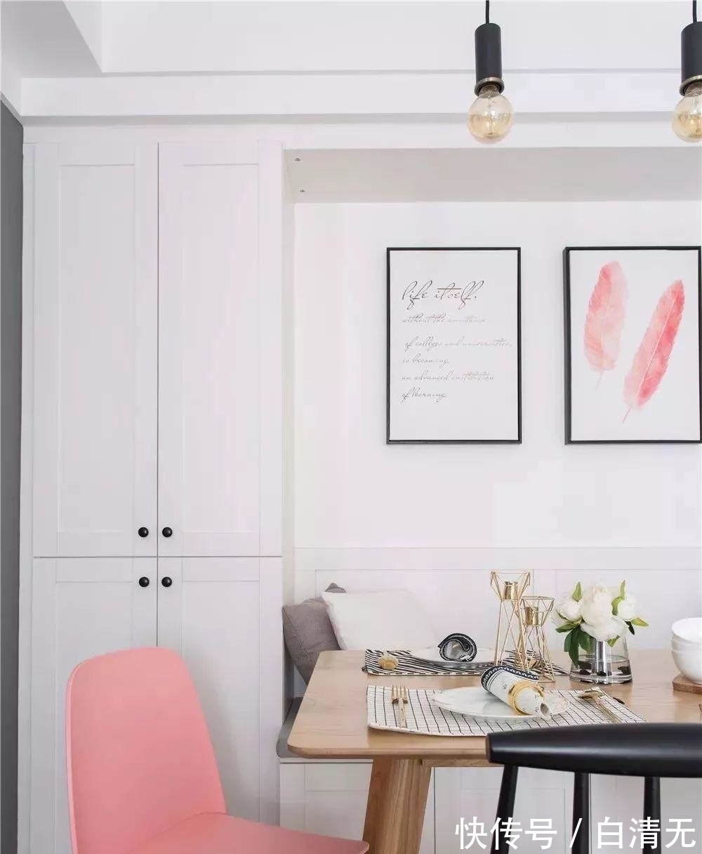 装修|70㎡小两房，一进玄关就被迷住，做刚需房太合适了，实用又漂亮！