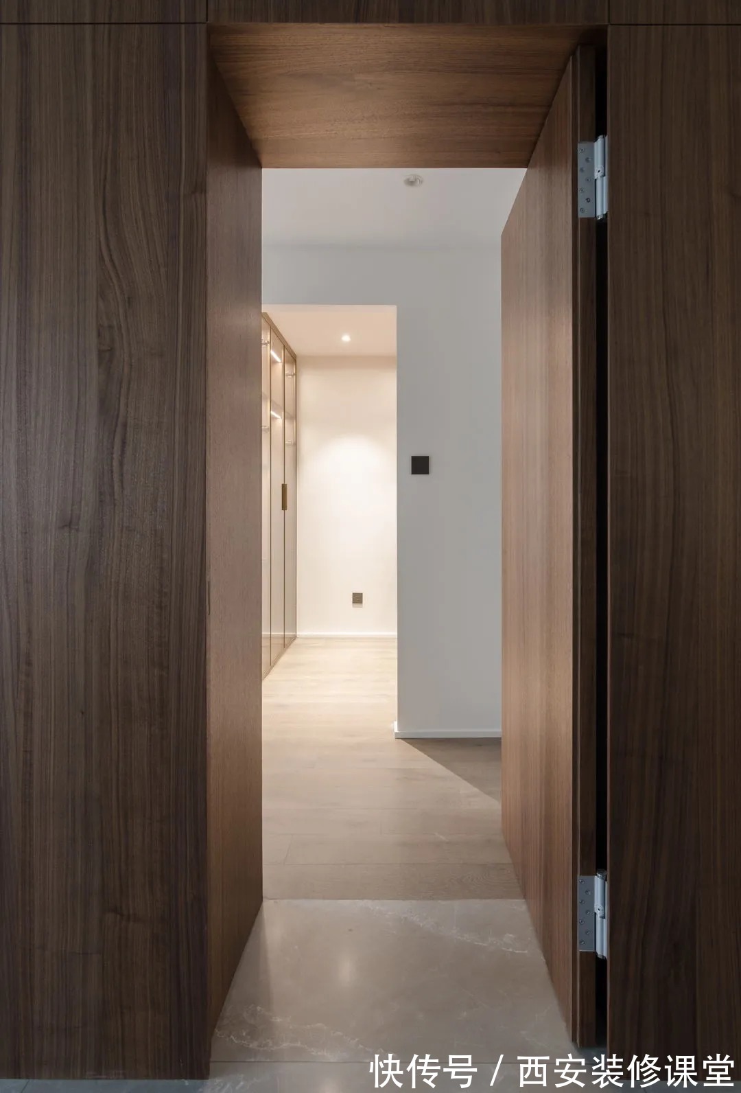 收纳|170㎡极简新中式,三口之家