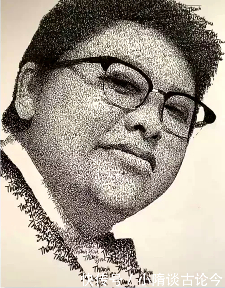 美术|美术生纸上写万遍英文版谢谢你,开始:满脸问号,结果:被感动了!