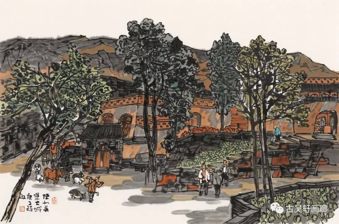 江山任性方多娇——周矩敏写生作品赏析