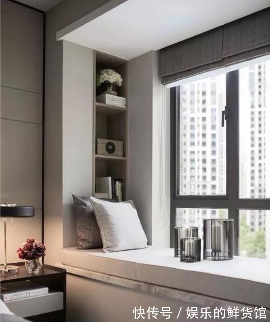 飘窗|房子带飘窗,若是能拆能改,建议做成阶梯式,多层台面“多间房”