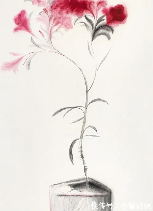 刘芳&当代国画|花非花墨非墨,刘芳的水墨花卉