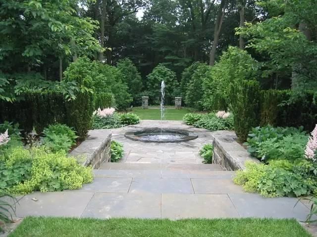 惬意|60款豪宅花园设计,自然安静的生活就该如此惬意