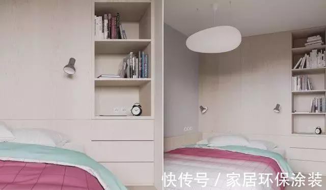 客厅|62平小户型装修,色彩搭配的超美,一眼就爱上