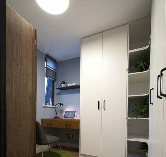 柜子|老公非在餐厅打一排柜子,空间一下多出好几平,邻居立马学走了!