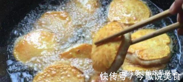 红薯饼新做法,软糯香甜,家人说第一次吃,饼店也买不到,特美味