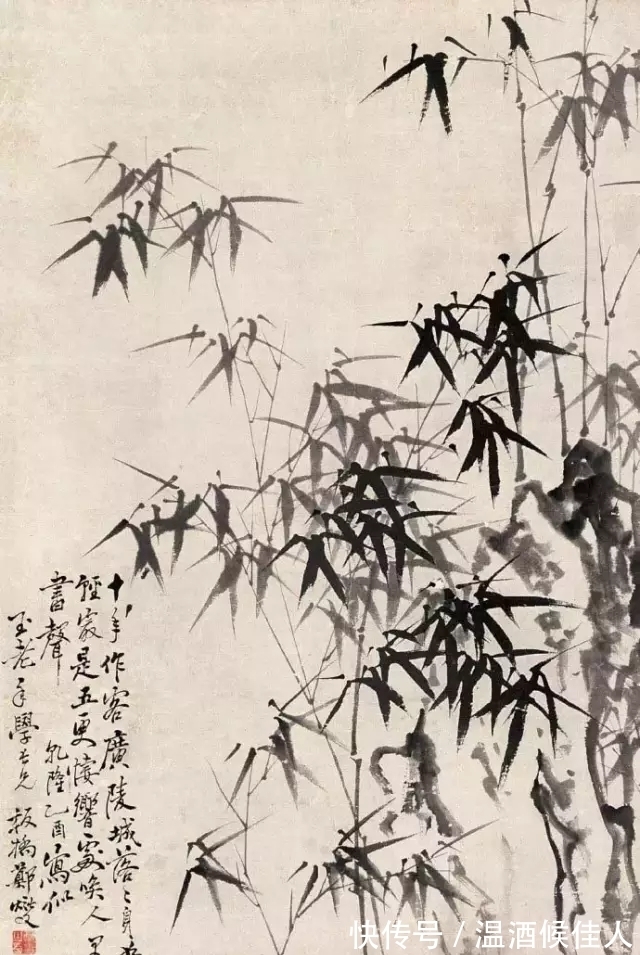 郑板桥$花鸟画|飘逸俊朗!郑板桥画竹精选