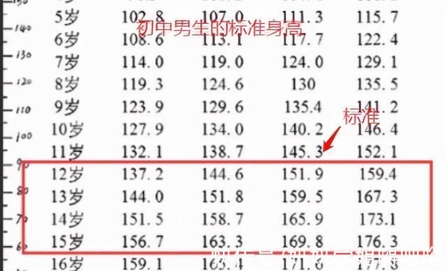 初中|初中生身高达到什么标准算合格?影响身高因素很多，家长要早知道