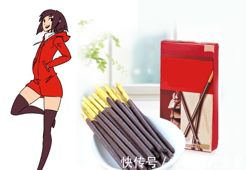 蛋糕|常吃的零食拟人成可爱妹子,蛋糕变魔法少女,甜筒太可爱不忍心吃