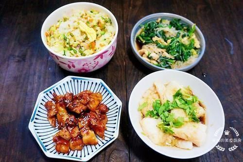 搭配|晒晒一家三口的晚餐，用心搭配，有滋有味，家人爱吃身体棒