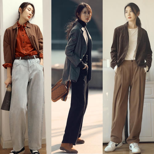春季简约休闲风穿搭，慵懒文艺又藏肉，让出行变得轻松舒适