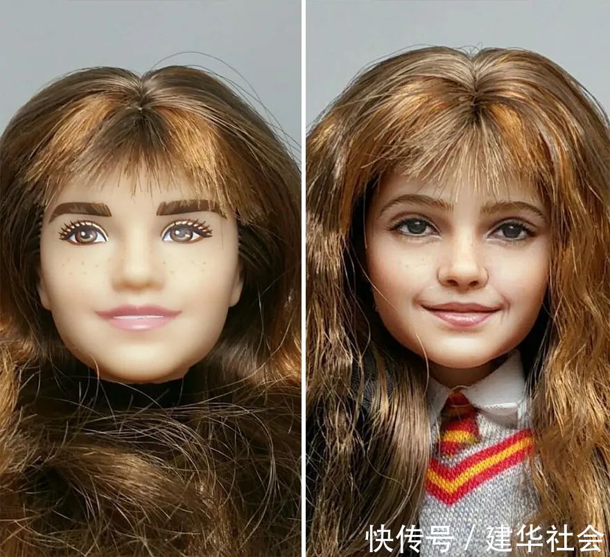 化妆师|奇葩的化妆师,把娃娃都画成了真人,网友:服了