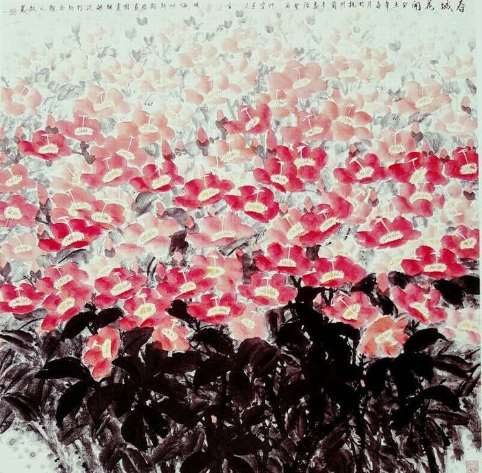 浙江省国际美术交流协会!当代实力画家金晓海——2022迎新春