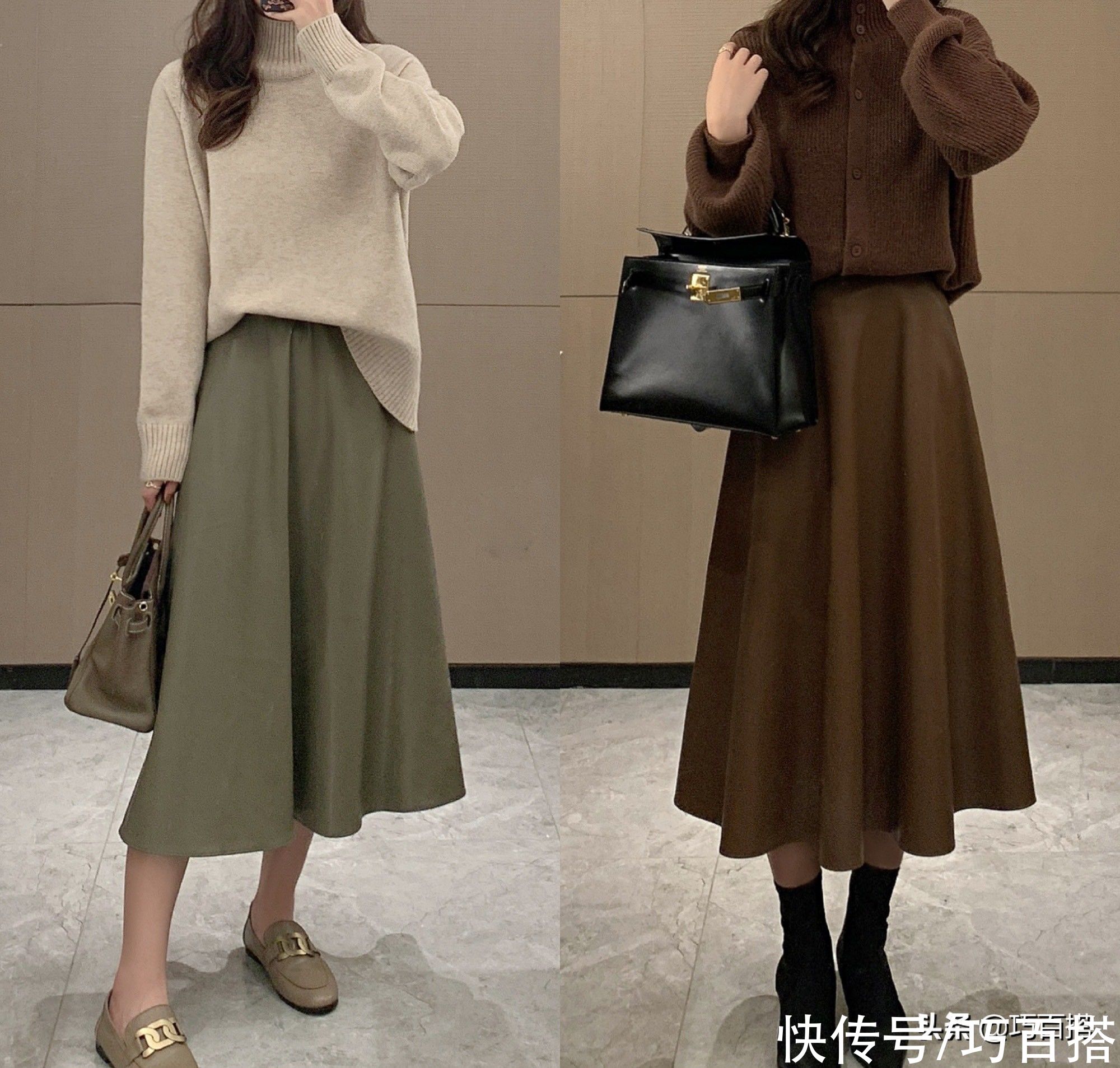 职场达人教你搭配，纯色系穿出个性时髦，精致大方的知性风