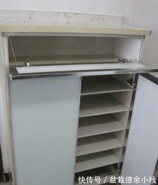 鞋柜|亲戚给我炫耀他家的瓷砖鞋柜,看完自己回家动手也照做了一个